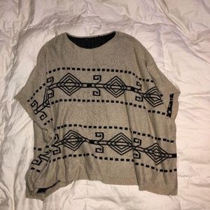 Host Pick-Forever 21 Aztec Poncho